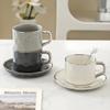 European Style Ceramic Coffee Cup with Saucer&spoon Set Afternoon Tea Dessert Tea Cup Breakfast Milk Cup Office Couple Water Cup