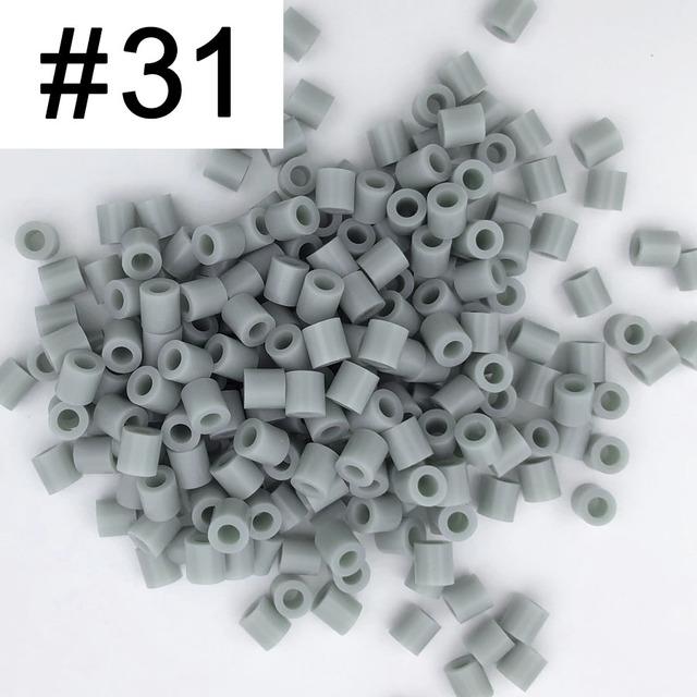 5mm / 1000pcs Perler PUPUKOU  Fuse Beads Pearly Iron Beads for Kids Hama Beads Diy Puzzles High Quality Handmade Gift Toy