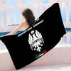 B-BianchiS Bike Logo Beach Towel Colorful Bath Towels for Girl Microfiber Quick Dry Sand Free Beach Yoga Spa Gym Pool