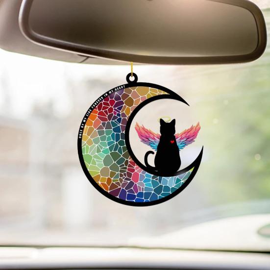 Мемориал для домашних животных «Ловец солнца», персонализированный мемориальный кулон для домашних животных, украшение для акрилового окна, подвесной «Ловец солнца»