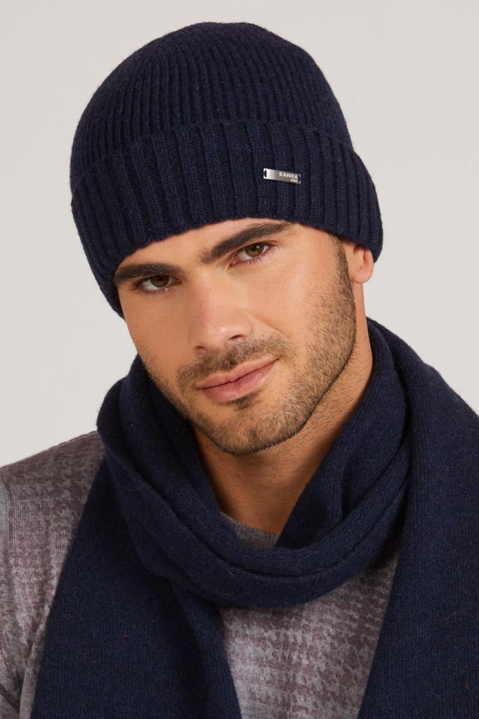 Carlos Men' Cap Navy Blue