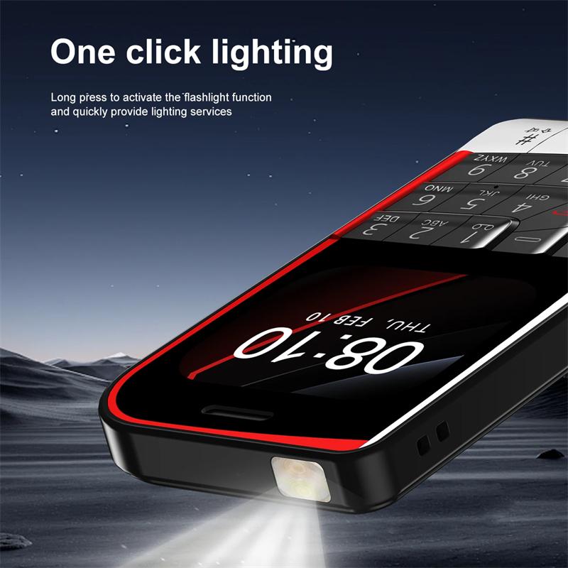 V10 Dual SIM Standby Мобильный телефон 2.01 дюймовый экран Magic Voice Speed Dial Фонарик FM-радио MP4 Дешевые резервные сотовые телефоны