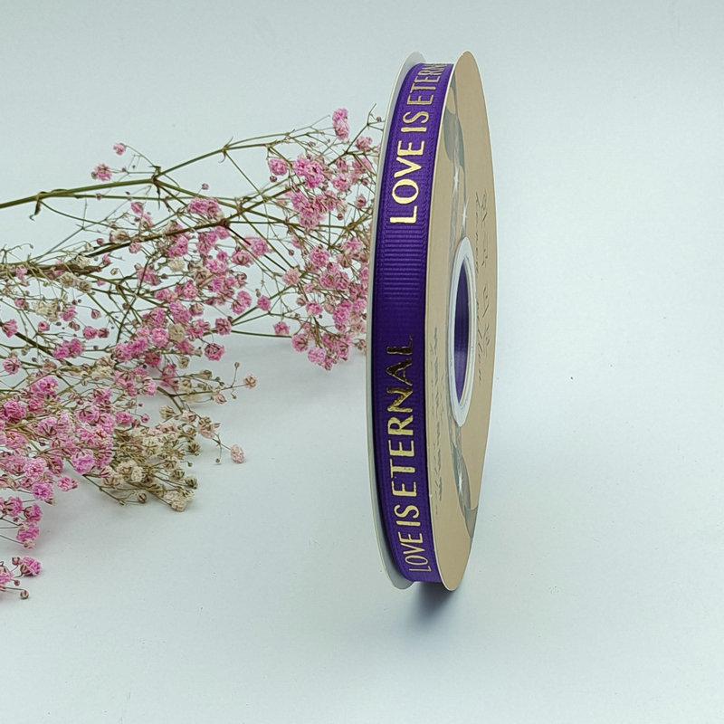 1 см качественная термофиксированная лента для горячего тиснения с нитками для упаковки цветов с надписью