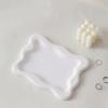 Plaster Photo Props Tray Jewelry Photography Background Storage Display for Instagram Ring Necklace Decor