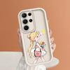 Cute Cartoon Girl Phone Case for iPhone Samsung Galaxy Xiaomi Redmi POCO HUAWEI Honor Shockproof Rubber Soft Flexible Cover Casing