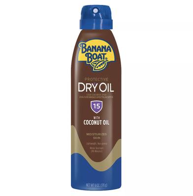 Сухой солнцезащитный спрей SPF 15 Banana Boat 170 г