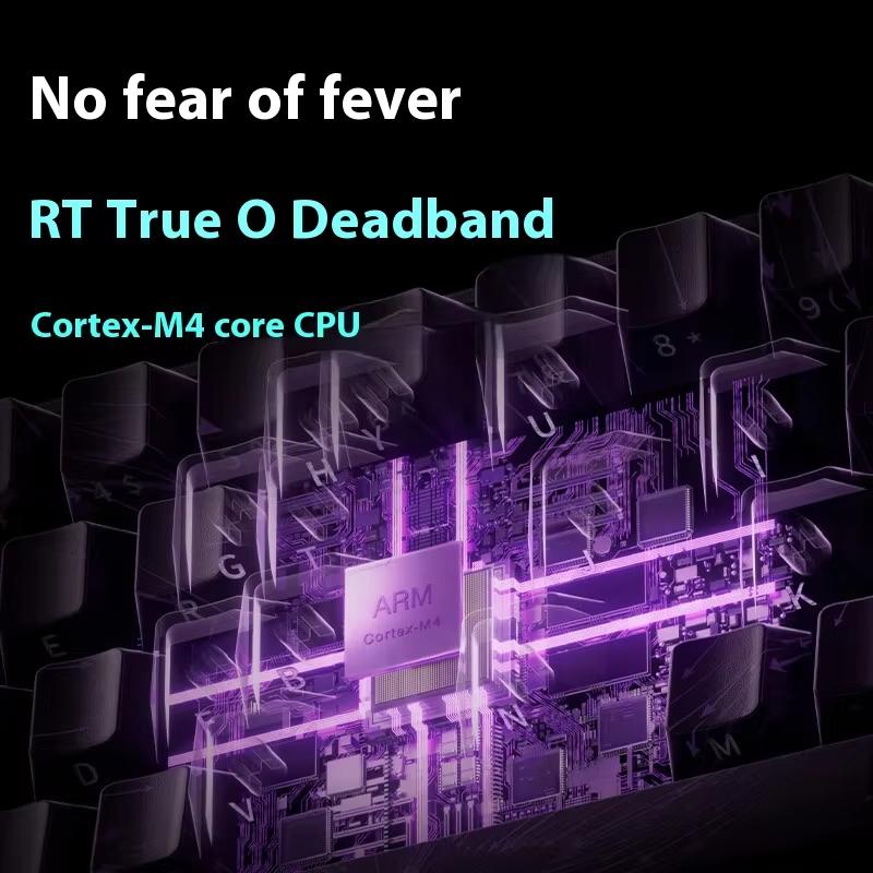 Monsgeek Fun60 Магнитная клавиатура с переключателем Tri Mode Беспроводная механическая клавиатура Custom 8KHz RT0.01 Магнитная клавиатура Аксессуар для ПК