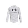 Under Armour Толстовка с камуфляжным принтом и логотипом Мужские топы Белый 1377185-100