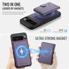 For Google Pixel 9 Pro XL Case JEEHOOD J09 RFID Blocking Card Holder Leather Back Phone Cover Magnetic Case