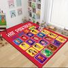 1Pc Wiggles Beach Party Carpet Rug Customizable Soft Washable Antislip Home Living Room Sofa Mats Personalized Rug 0917151