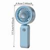 Quiet Operation Handheld Mini Fan Foldable Neck Hanging Small Fan Personal Cooling Fan  Office