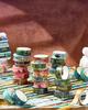 Oil painting style masking tape 20 pieces set landscape patterns washi gold foil stamping scenery drawing DIY craft journal planner scrapbook wrapping