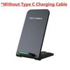 Подставка для беспроводного зарядного устройства 30 Вт для iPhone 14 13 12 11 X Pro Max Samsung S22 S20 S10 Xiaomi Qi, станция быстрой зарядки, держатель для телефона