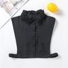 43 Styles Fake Collar Stand Lapel Shirt Detachable Collar Women Lace Floral False Collar Half Shirt Blouse Faux Col