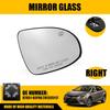 Стекло зеркала пассажира для 2014- Toyota Corolla с подогревом 87931-02F90 TO1325117
