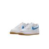Nike Air Force 1 Нескользящие Поддержка Низкий Верх Детская Повседневная Обувь Белый/Темно-Светлый