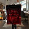 1 шт. Фланелевое одеяло с принтом Devil May Cry, Высококачественное, Для всех сезонов, Декор для дома, Тепло и уют, Идеально для рождественских подарков