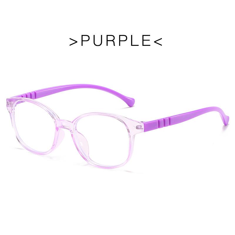 Children Kids High Quality Portable Computer Plain Glasses Hot Sale Glasses Boys Online Classes Popular Clear Lens Comfortable Girls Accessories