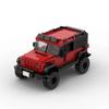 MOC Внедорожник Jeep Wrangler для совместимых с Lego DIY строительных блоков модель