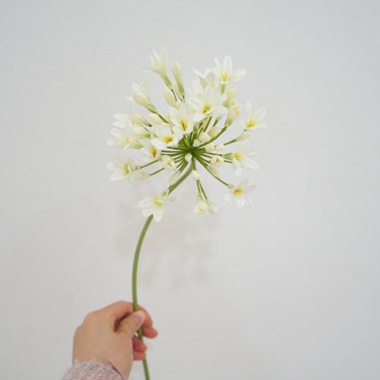 Искусственный цветок широко используется, не выцветает, долговечен, полезен, легко носить с собой, устойчив к ультрафиолетовому излучению, искусственный цветок агапантуса для гостиной