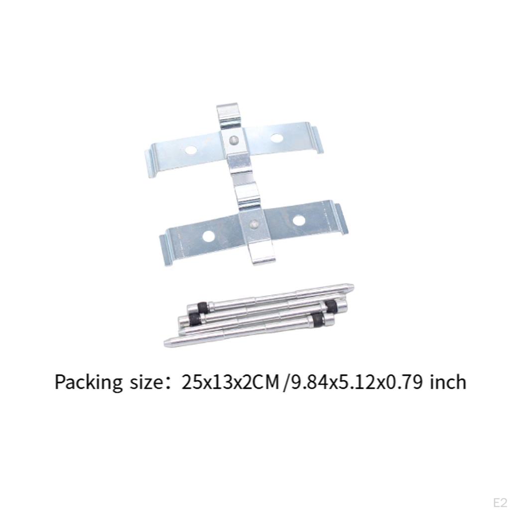 Front Brake Pad Pins Fitting Kit, Accessories ,Premium , High Performance Metal Easy To Install