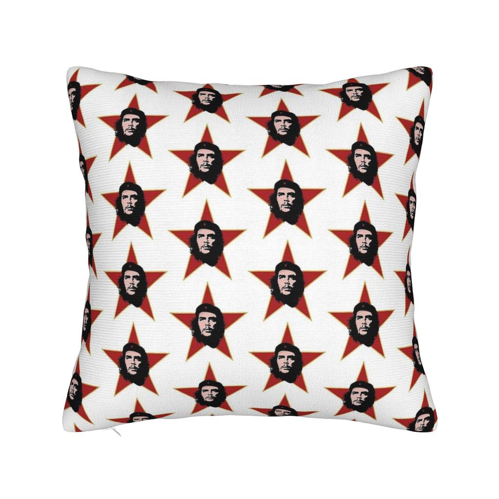 Pillow Case Che Guevara Argentine Marxist Revolutionary Print Pillow Cover For Sofa Home Decor Novelty Pillowcases