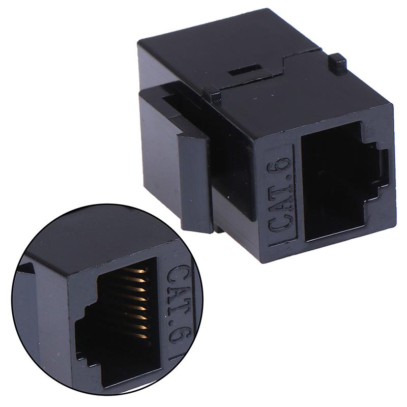Rj45 Female To UTP Cat5E Cat6 Keystone Jack Inline Соединительный адаптер