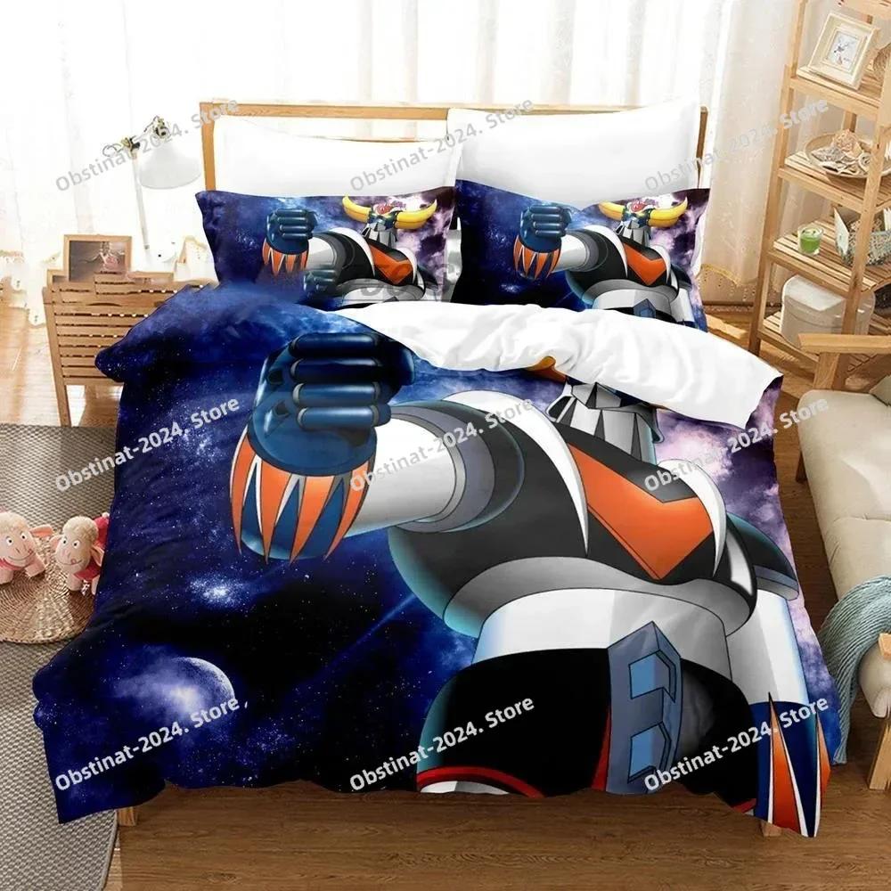 Верхний набор постельного белья Goldorak Grendizer Пододеяльник Покрывала для спальни для односпальной, полуторной, king-size Одеяло Домашний текстиль