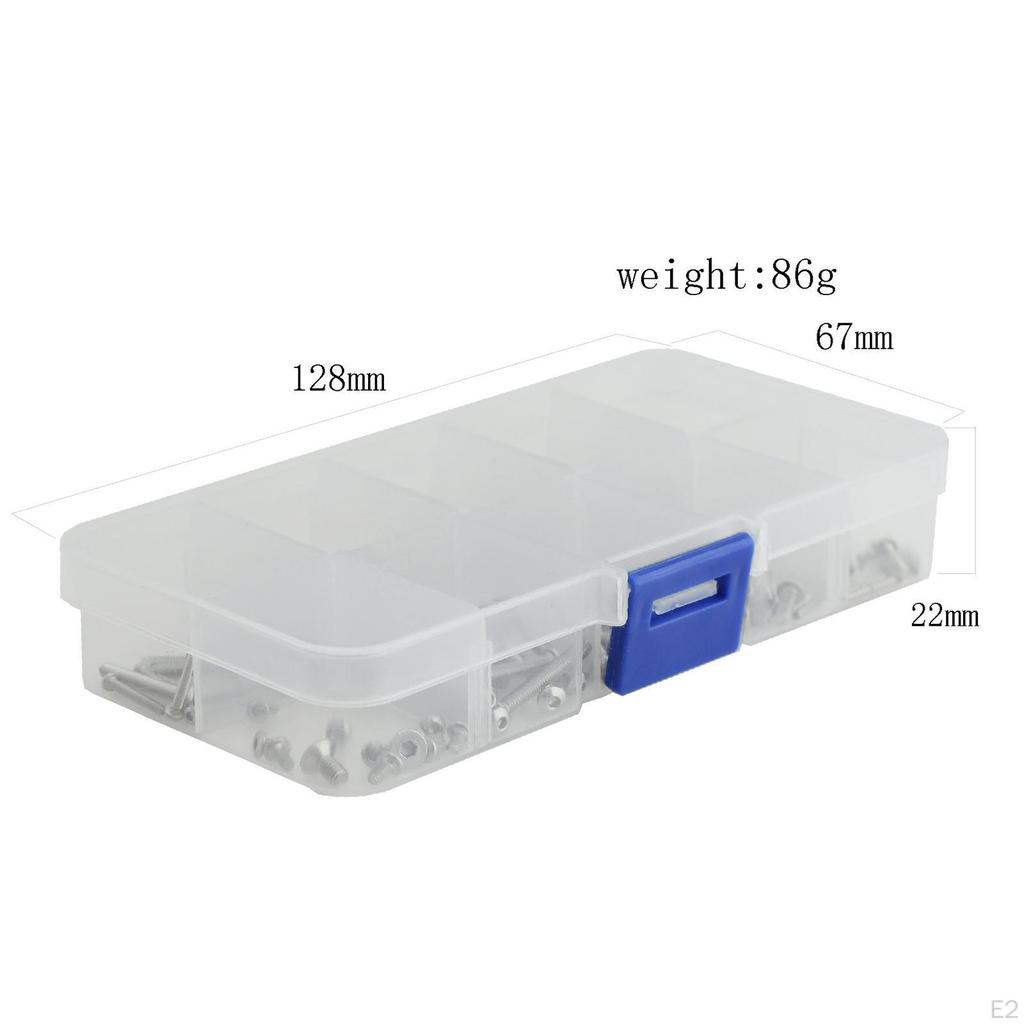 RC Car Screws Kits Hobby Accessories Stainless Steel Hardware Fastener Model DIY Accs