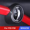 Car Door Handle Knob Cover Carbon Fiber Case Shell Housing For Mini Cooper One S JCW F55 F56 F57 Hatchback Car