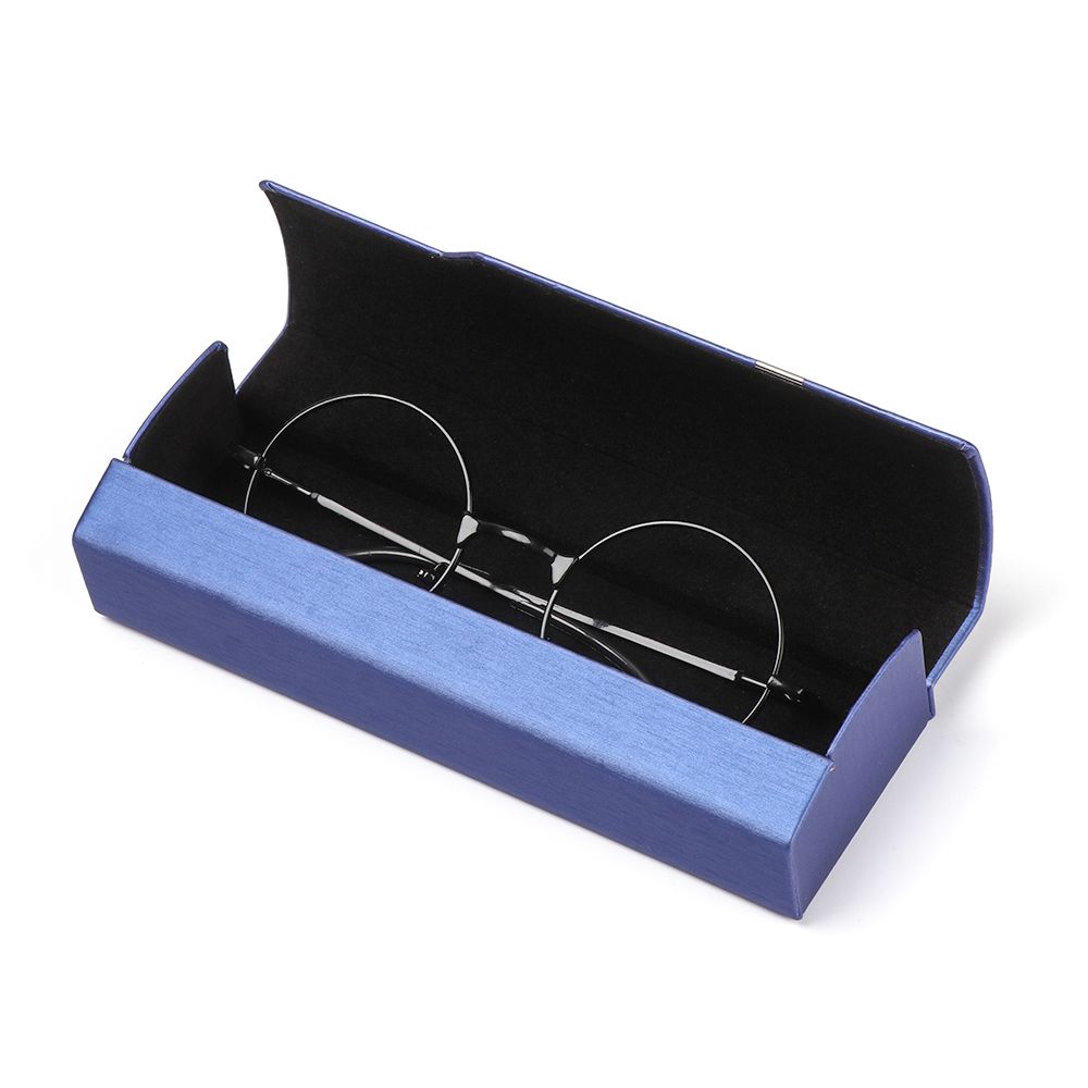 PU Men Women Steel Ribbon Glasses Box Eyewear Protector Myopia Glasses Box Reading Eyewear Case