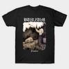 Men Black Print T-shirt Super Large TShirt Burzum Filosofem Theodor Kittelsen Cover Ver2 No-Cut Transfer Paper Print Cotton Tshirt