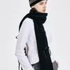 KIMZISU Ribbon Tied Muffler _ BLACK
