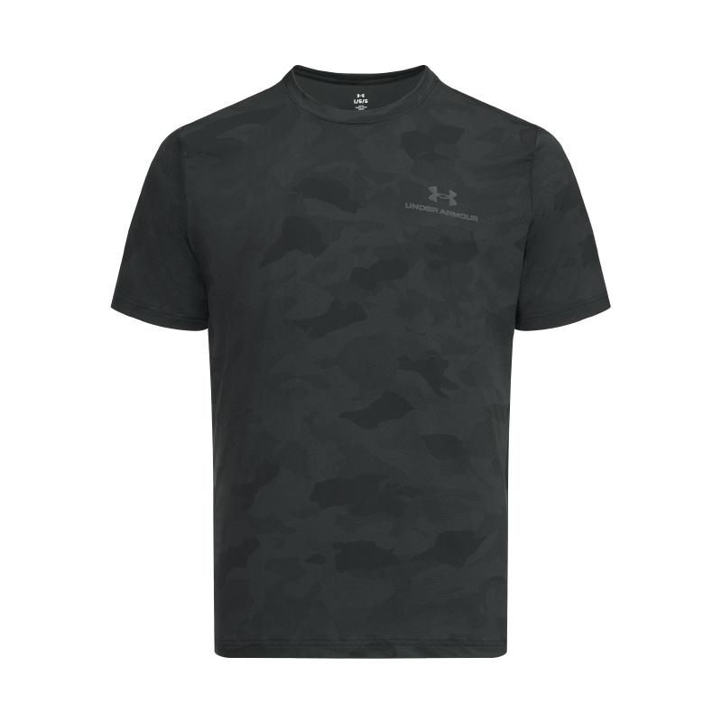 Under Armour Vanish Energy Принт Тренировочная Гладкая Кожа Легкая Удобная Эластичная Футболка с Коротким Рукавом Мужские топы 6009761-008