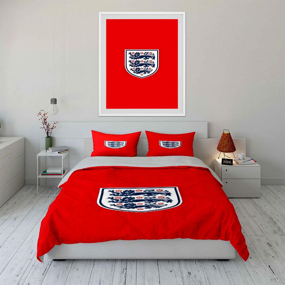 Three lions and roses. Bedding sets Duvet cover sets Duvet covers Pillowcases(1*Duvet Cover 2*Pillowcases without duvet insert)