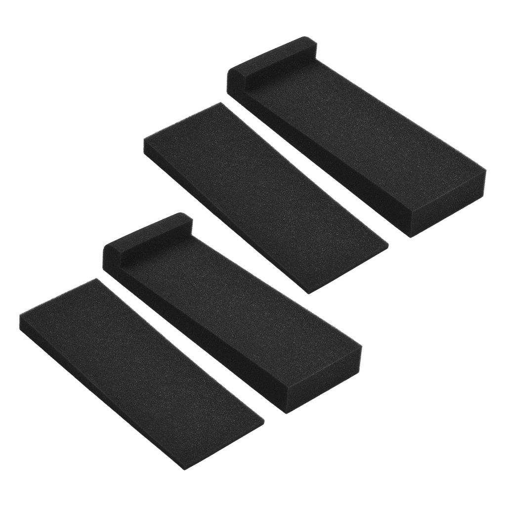 2 Packs High Density Acoustic Isolation Foam Isolation Pads 27 * 10cm Usable Area for Studio