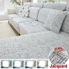 Jacquard Sofa Seat Cushion Cover Elastic Soft Sofa Covers For Living Room Furniture Protector Couch Cover Anti-Dust Removable