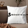 Cartoon BBeneteauS YYachts Pillow Case Silky elegant Comfort Sofa Bed Invisible zipper