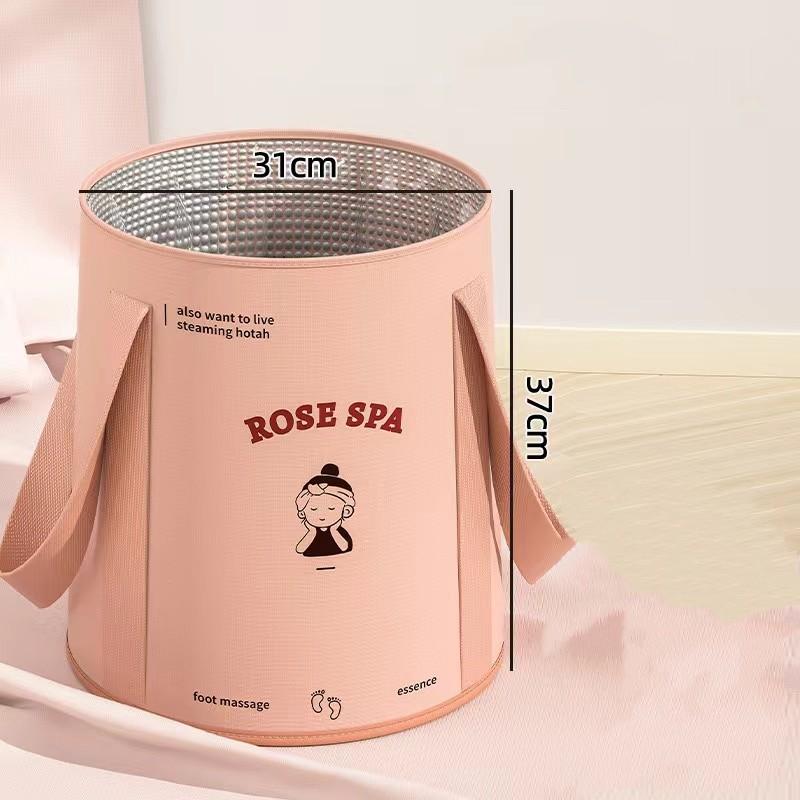 Складная ванна для ног Nordic, ведро большой вместимости для дома, гостиной, массажа, спа, паровой ванны для ног, принадлежности для ванной комнаты