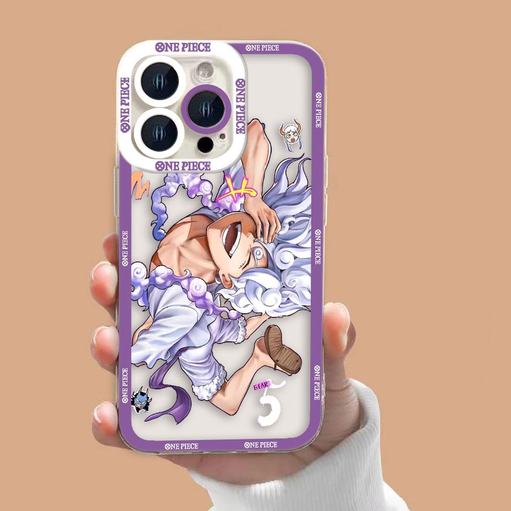 One P-Piece Luffy Nami Clear Phone Case For VIVO S1 V20 V21 V21E V23 V23E V25 V27 V27E V29E V30E V30 V40 V50 V60 Case Capa Cover