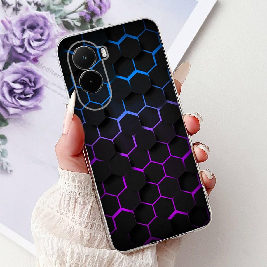 Для Xiaomi Poco M7 4G Чехол Poco M7 Plus Покрытие Роскошный Карп-Дракон Мягкий Тонкий Силиконовый Чехол для Телефона Для Xiaomi PocoM7 M 7 2025 Оболочка