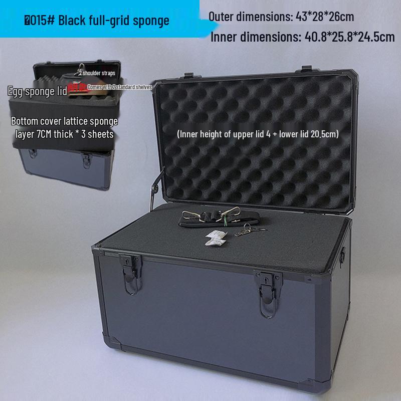 Large Multi-functional Aluminum Alloy Tool Case for Aircraft & Vehicle Maintenance