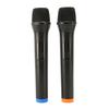 2pcs Wireless Microphone USB Dynamic Cordless Microphone Portable Handheld Microphone for Karaoke Singing Presentation