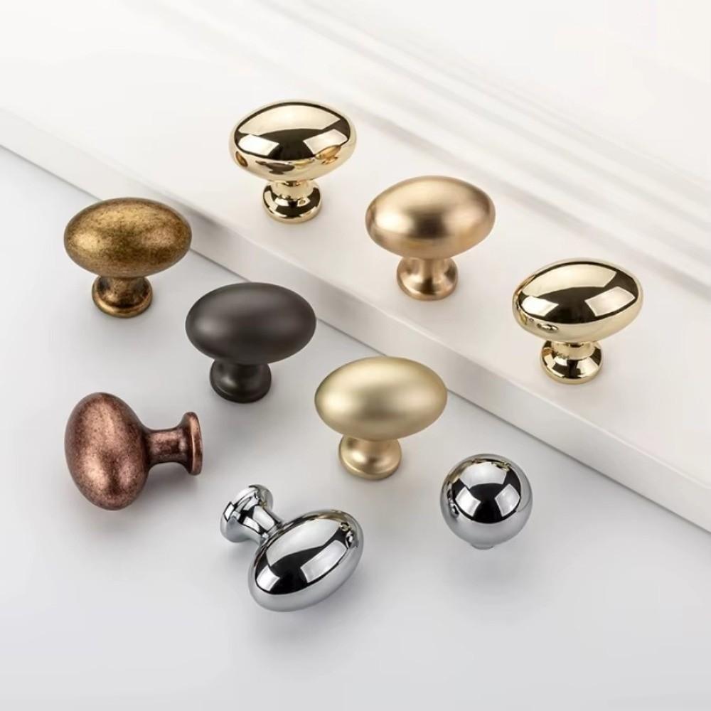 Oval Cabinet Handles Aluminum Alloy Drawer Pulls Vintage Cabinet Pulls Kitchen Cabinets