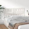 VidaXL Headboard White 145.5x4x100 Cm Solid Pine Wood 818571