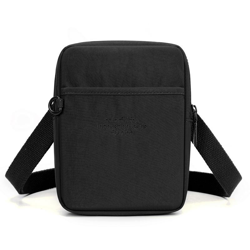 Летняя сумка-мессенджер маленькая портативная сумка для мобильного телефона с большим экраном простая и универсальная маленькая сумка для прогулок нейлон