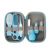 Baby Grooming Set, 8 In 1 Baby Hair Brush / Nail Clipper / Nose Cleaner / Finger Toothbrush / Nail Scissors / Manicure Set, for Baby Care