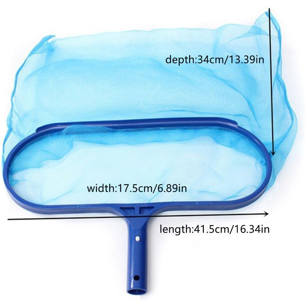 Cleaning Telescopic Rod Filter Aluminum Swimming Pool Sweeping Net Clean Tool Reusable