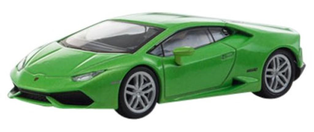 Kyosho Original Lamborghini Huracan Light Green Finished Product 1/64 LP610-4