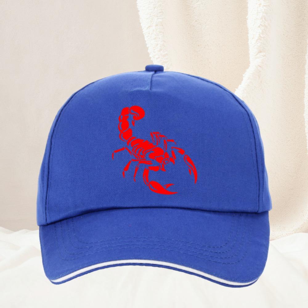 Unisex Scorpion Baseball Caps Spring Autumn Outdoor Adjustable Casual Hats Sunscreen Hat Sports Cap